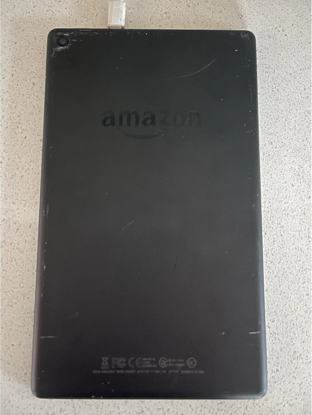 Amazon Fire HD 8 7th Gen 16GB WiFi 8” Tablet Black – Works – Factory Reset